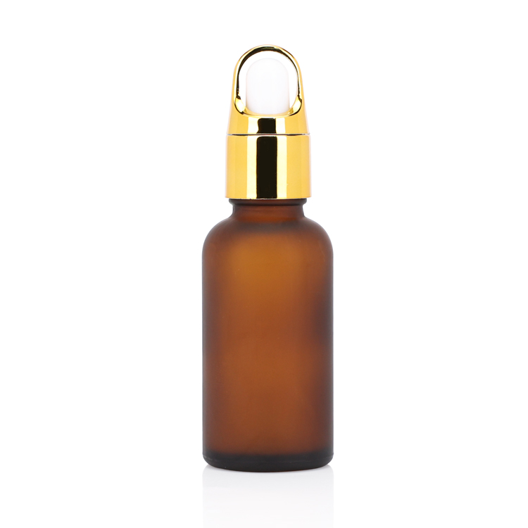 Essential oil bottle amber 10ml glass dropper bottle with aluminum cap