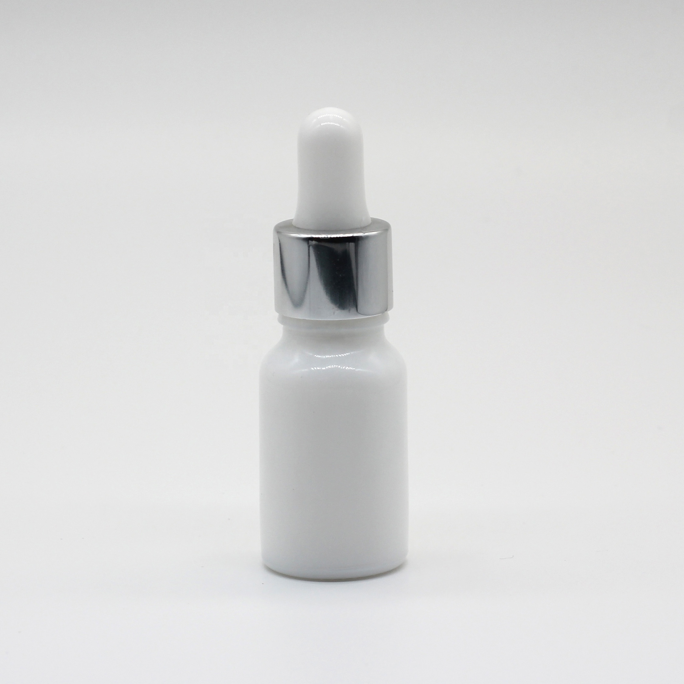 Essential oil bottle opal glass bottle with dropper milky glass bottle