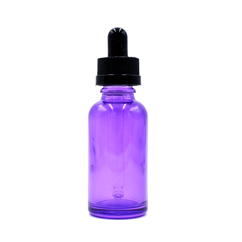Essential oil clear amber green blue 5ml 10ml 15ml 20ml 30ml 50ml 100ml glass dropper bottle with tamper evidence ring