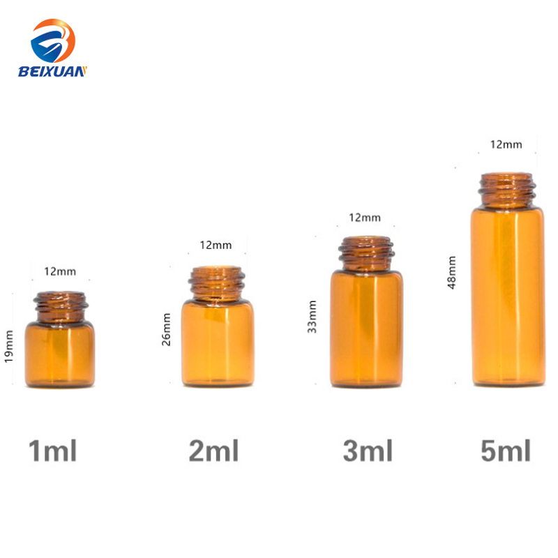 Essential oil glass bottle amber glass bottle