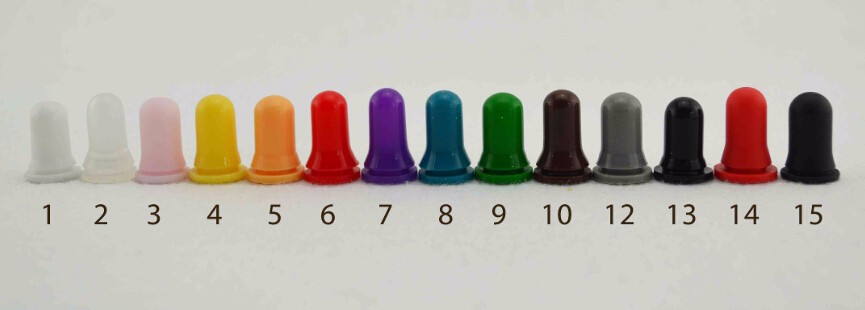 Essential oil round 10ml 20ml 30ml 50ml 100ml amber glass dropper bottle with bamboo cap