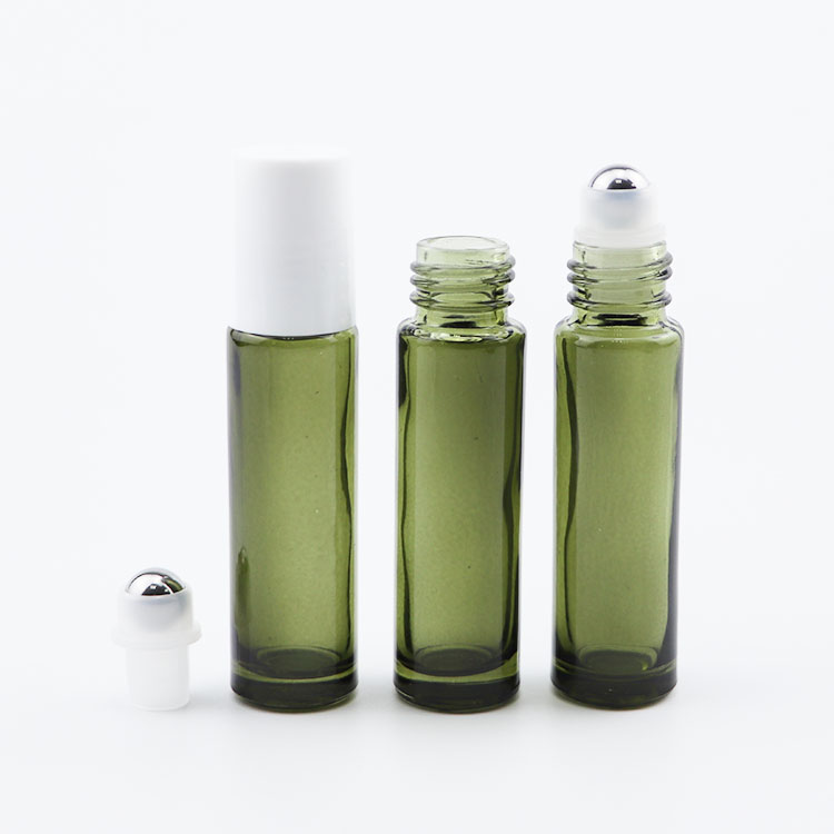 Essential oil use 5 ml 10 ml 15 ml eye cream glass roll on bottle with lid
