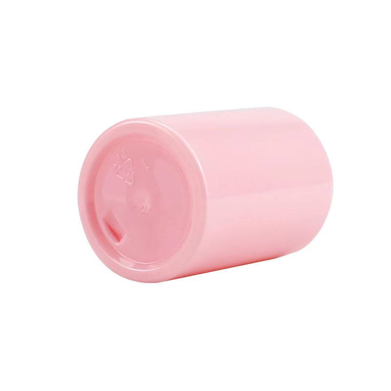 Essential serum pink PET plastic 30ml dropper bottle