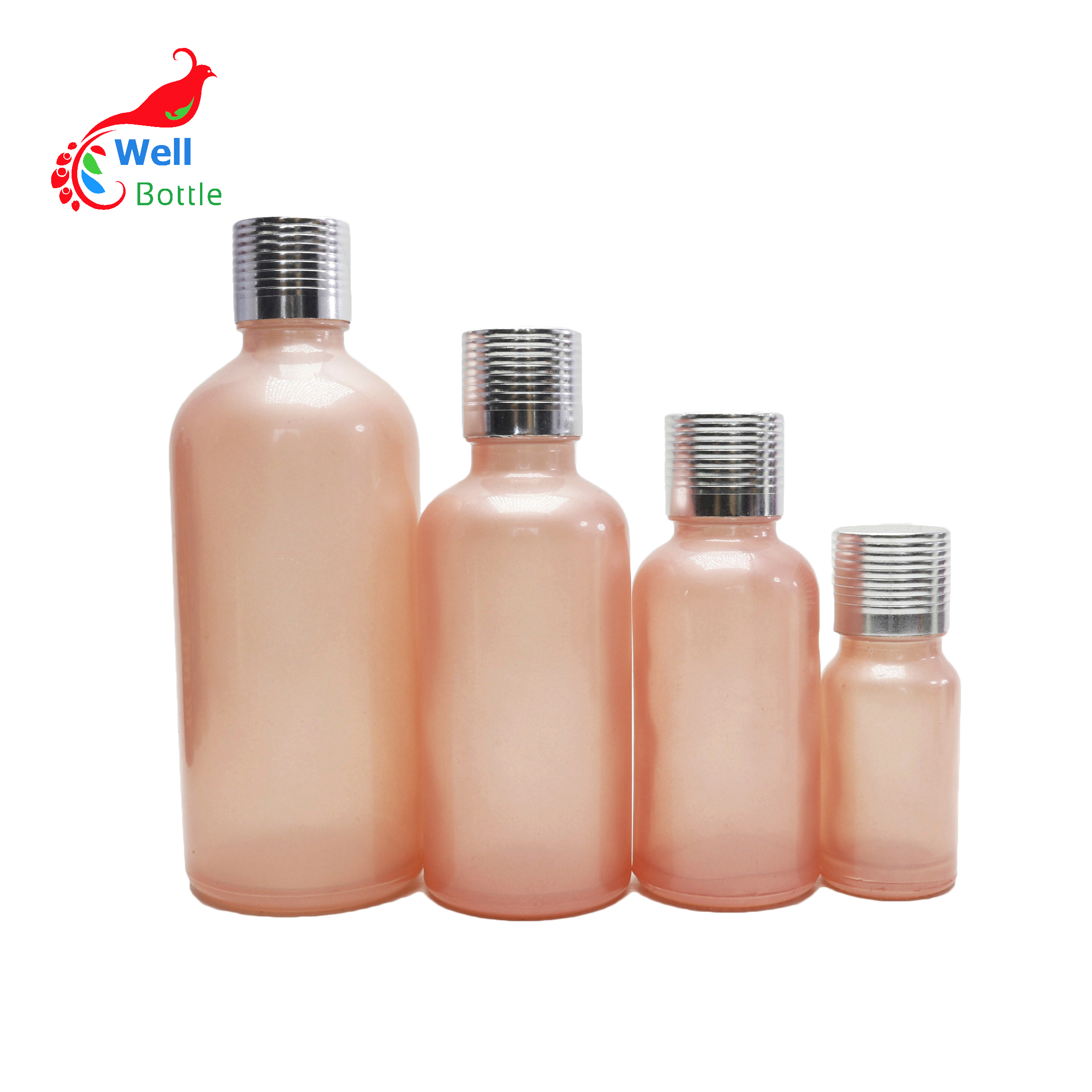 Euro gradient cosmetic glass dropper bottle for liquid Round126E
