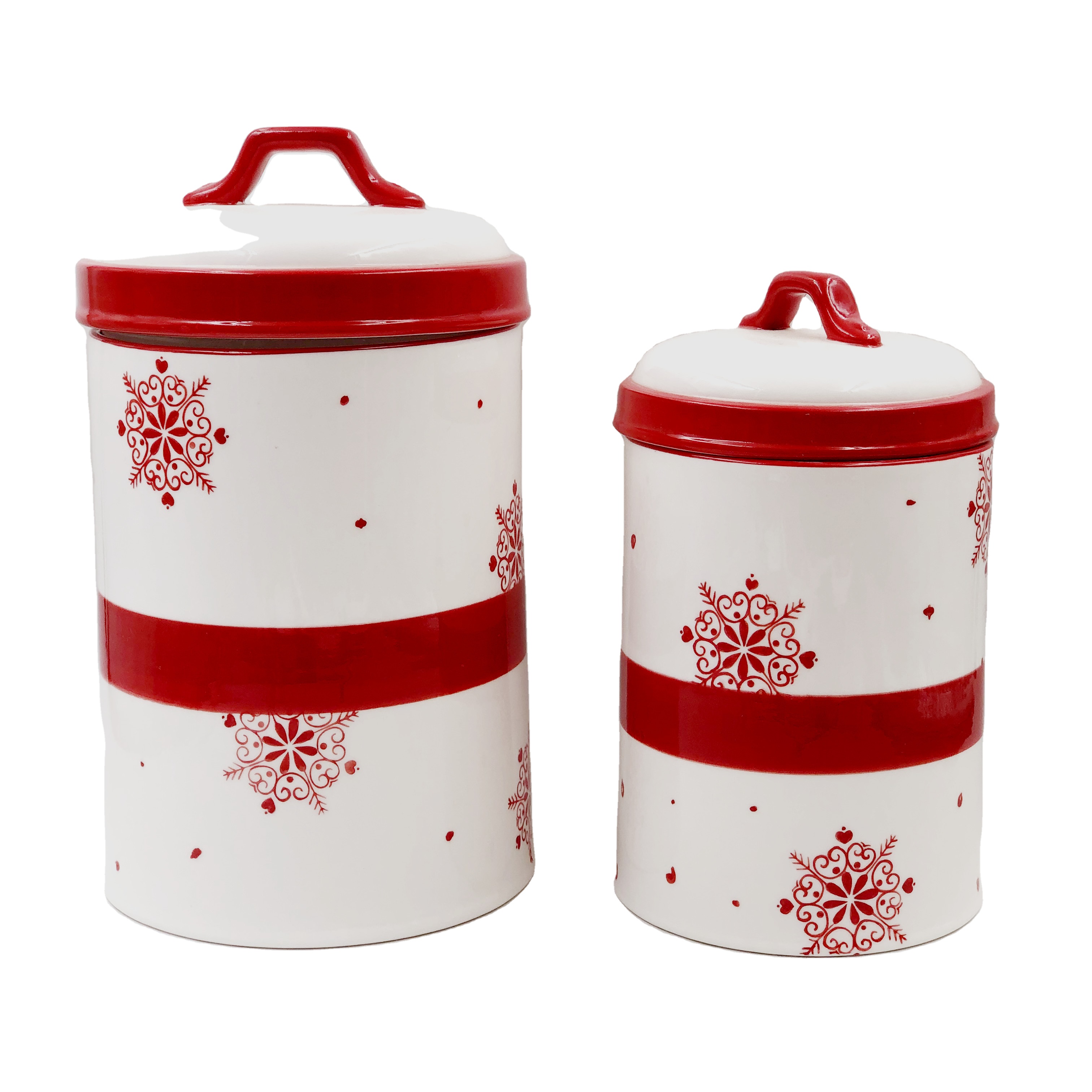 Europe and America Style Kitchen Modern Storage Jars Unique Design Ceramic Canister with Lid