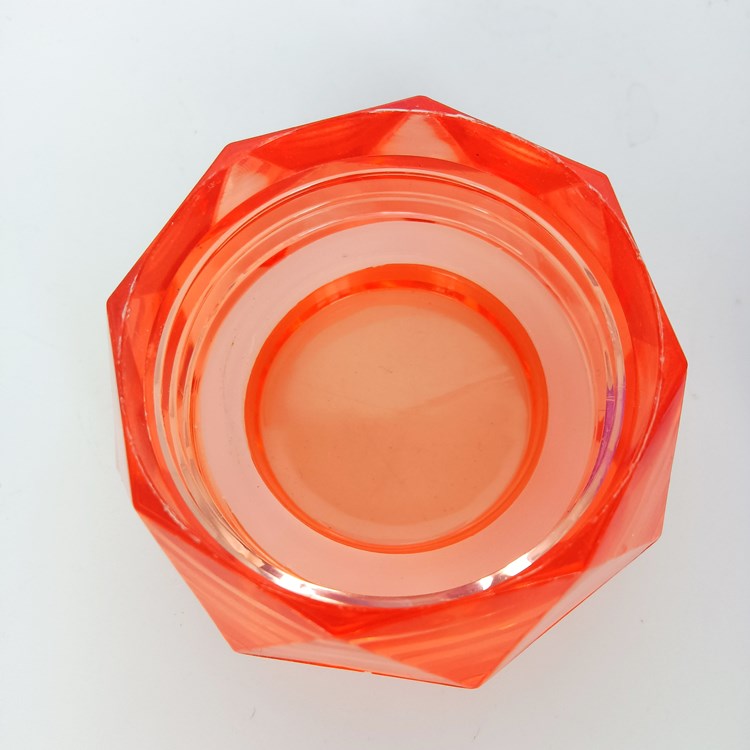 European creative glass bottle starry sky diamond glass water cup with transparent diamond effect lid