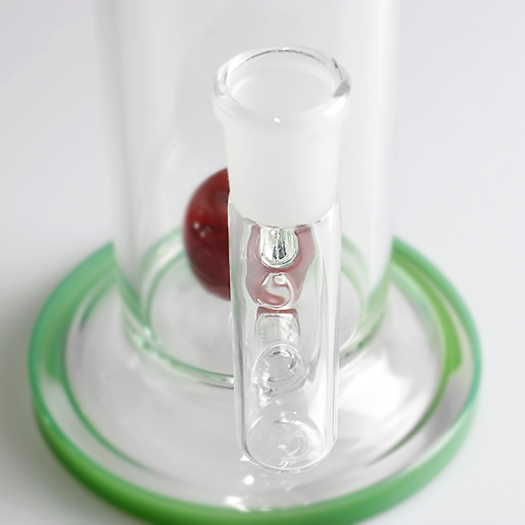 European style red creative glass hookah portable trendy material healthy durable for bar party or gift shisha