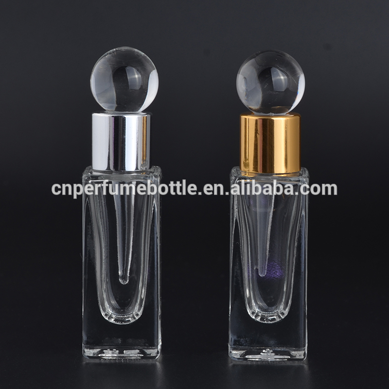 Exclusive Fancy Design Square 7ml Glass Essential Oil Bottles with Glass Stick Wholesale