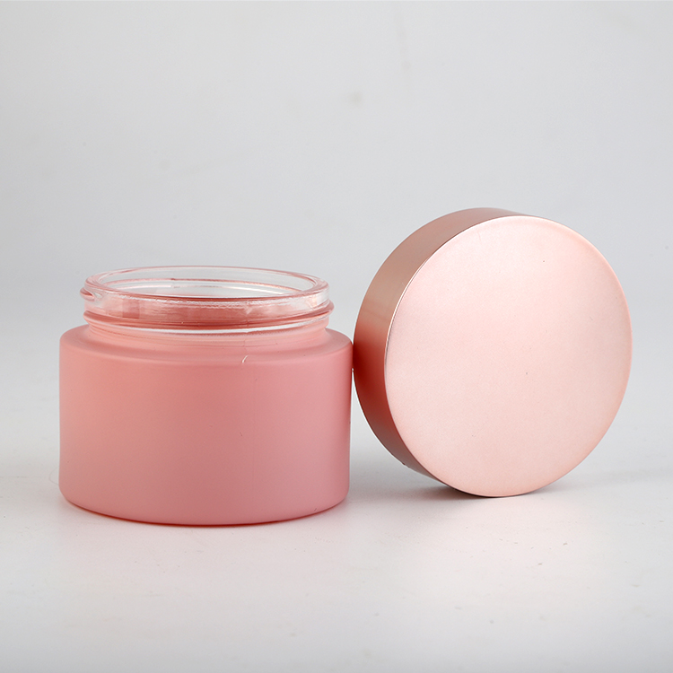 Exquisite 50g cream glass jar for cosmetic jar from China manufacture