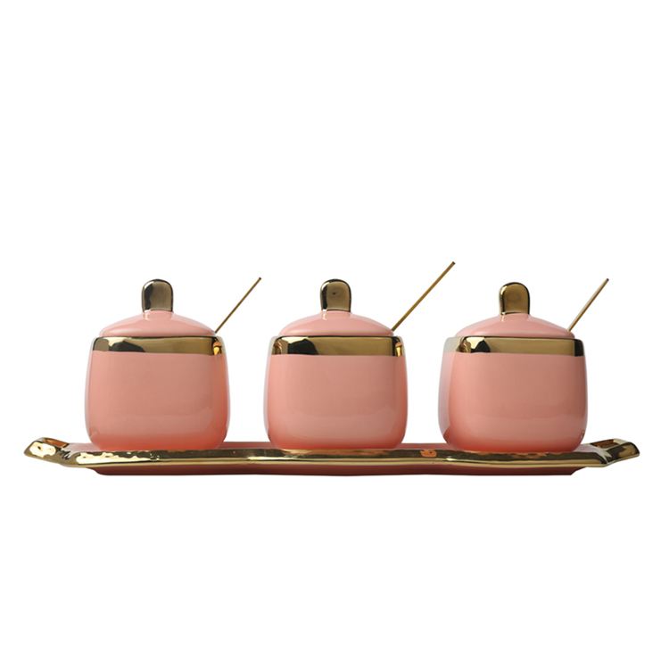 Exquisite Workmanship High Quality Square Empty Small Spice Seasoning Jars