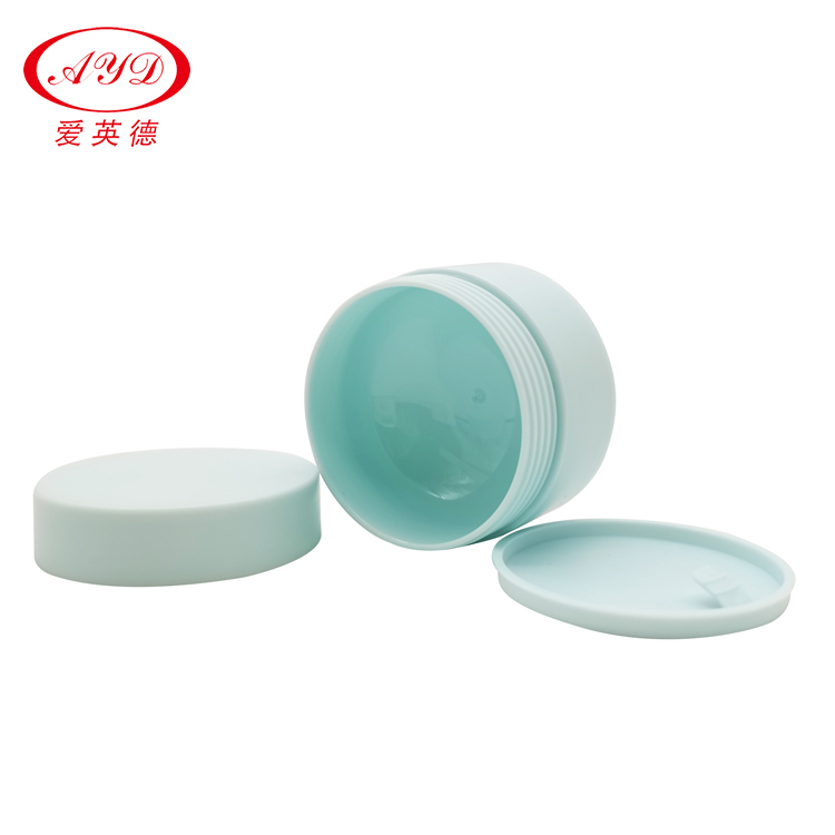 Eye Cream Pot Matte Cosmetic Plastic Pink PP Containers Jars With Plastic Screw Cap