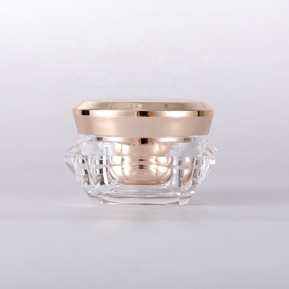 Eye cream plastic container luxury acrylic jars for cosmetics