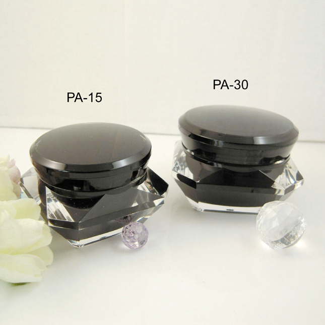 Eye cream plastic container luxury acrylic jars for cosmetics