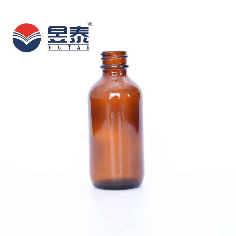 FREE SAMPLE 120ML 4OZ BOSTON AMBER SYRUP GLASS BOTTLE