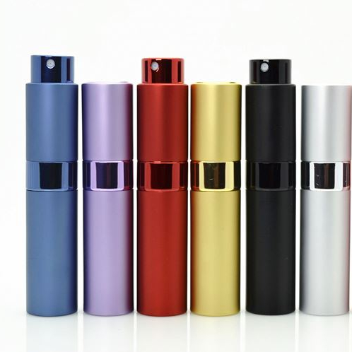 FREE SAMPLE 5ML 8ML 10ML Twist Up Refillable Perfume Atomizer Perfume Spray Bottle