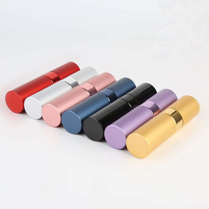 FREE SAMPLE 5ML 8ML 10ML Twist Up Refillable Perfume Atomizer Perfume Spray Bottle