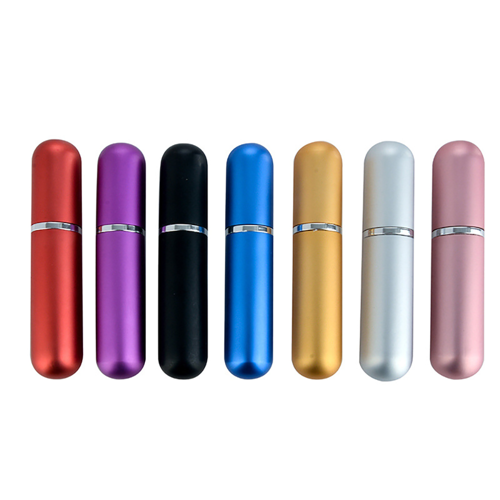 FREE SAMPLE 5ml 10ml 15ml Twist Up Refillable Aluminum Perfume Atomizer Spray Bottle