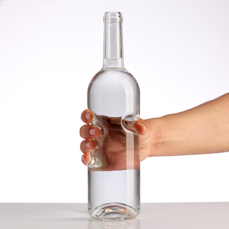 Fabricante de botellas de vidrio licor botellas cristal para licores 750ml