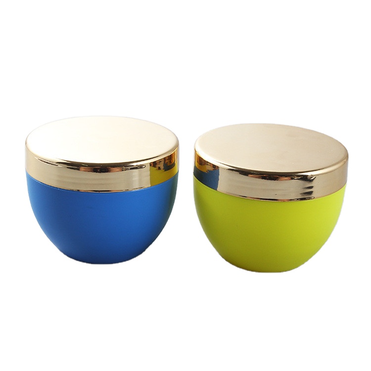 Face Cream Containers Assorted Body Butter Cream Empty Container Gold Lid Ice Cream Freezer Storage Containers