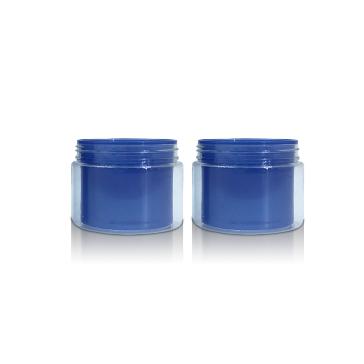 Face Cream Jars 100ml Double Wall Plastic Jar Recycled Plastic Lotion Jar Empty Skincare Containers for Facial-pack
