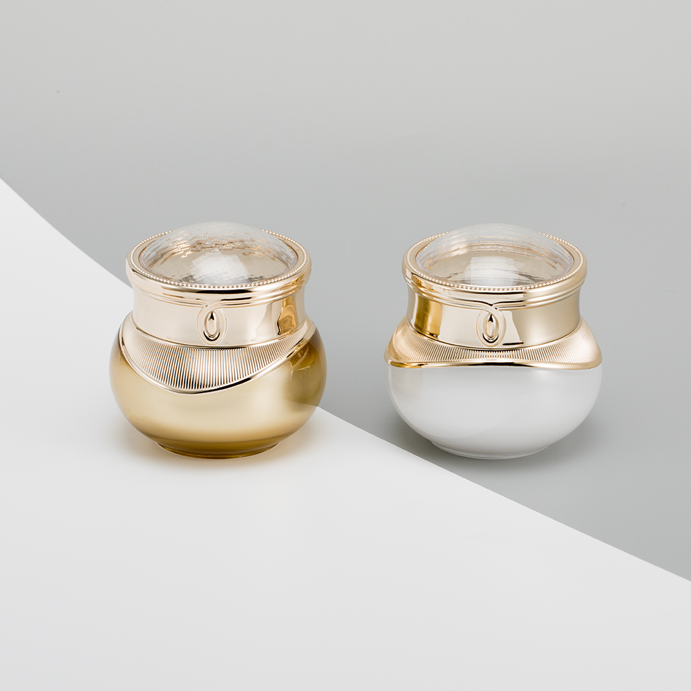 Face Cream Packaging Jar Plastic Acrylic Cap Material Skin Origin Type Care Abs Place Model Double