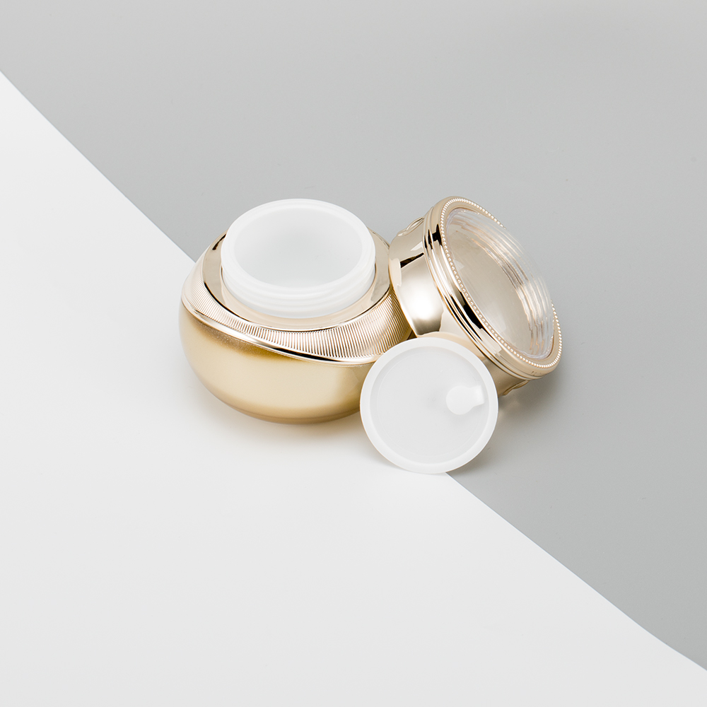 Face Cream Packaging Jar Plastic Acrylic Cap Material Skin Origin Type Care Abs Place Model Double