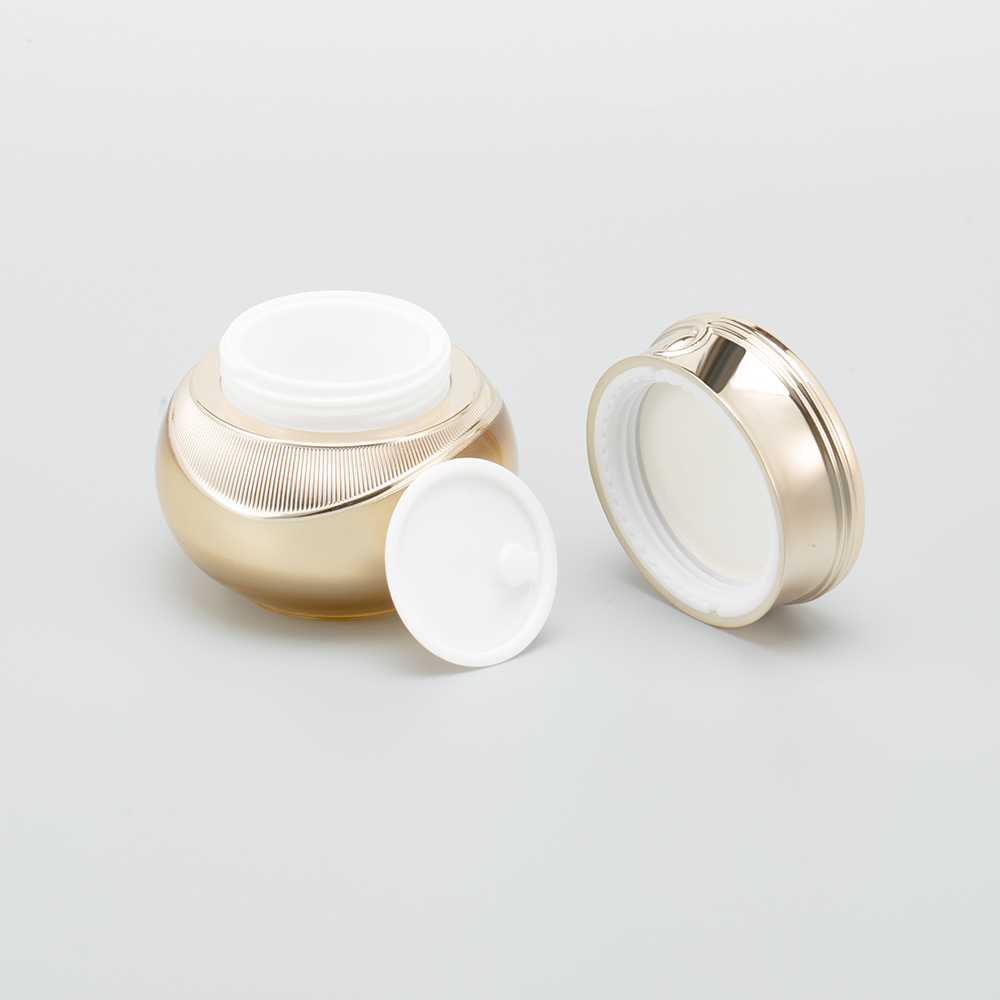 Face Cream Packaging Jar Plastic Acrylic Cap Material Skin Origin Type Care Abs Place Model Double