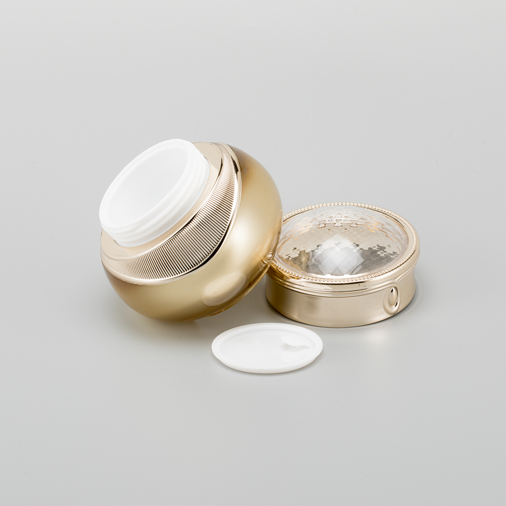 Face Cream Packaging Jar Plastic Acrylic Cap Material Skin Origin Type Care Abs Place Model Double