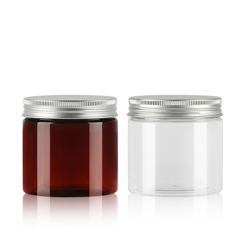Face cream Transparent Contains 150g 250 g 200g Plastic pet jar Food