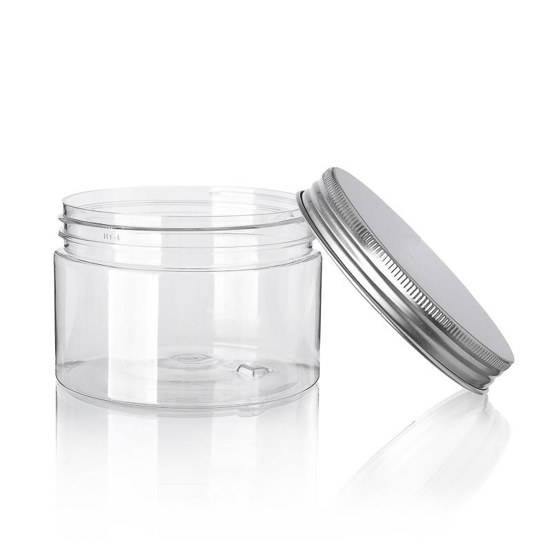 Face cream Transparent Contains 150g 250 g 200g Plastic pet jar Food