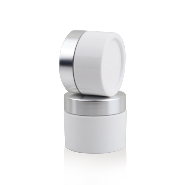 Face cream bottle round PETG plastic container 100g