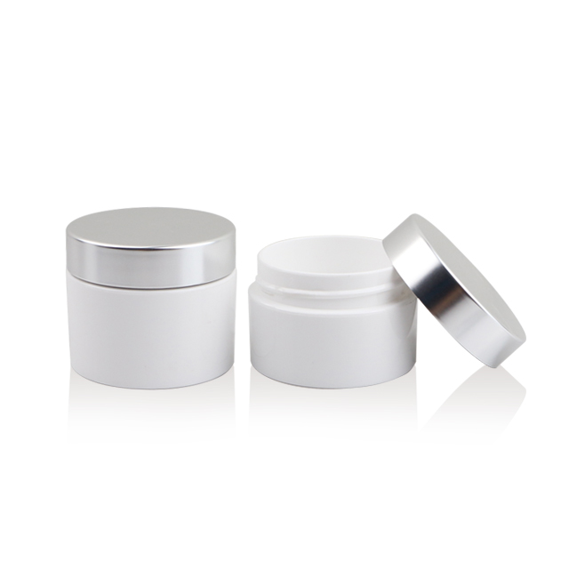 Face cream bottle round PETG plastic container 100g