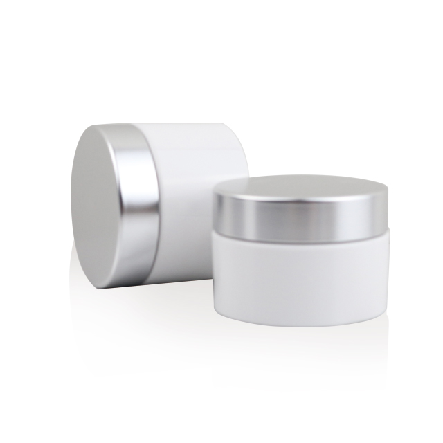 Face cream bottle round PETG plastic container 100g