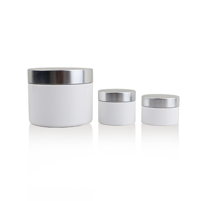 Face cream bottle round PETG plastic container 100g