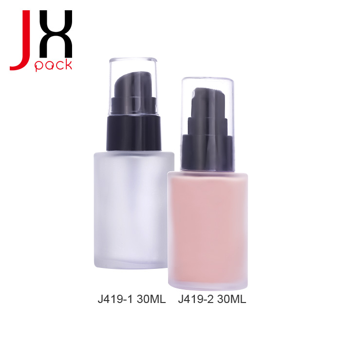 Face cream liquid foundation container fancy lotion bottles form make up
