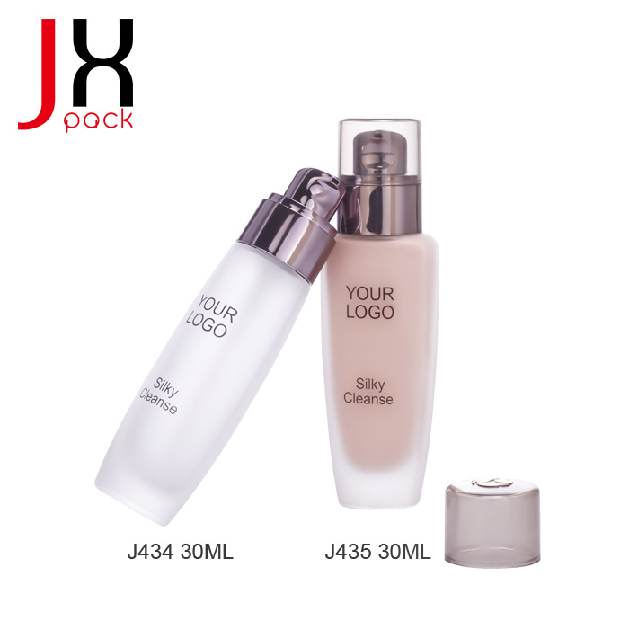Face cream liquid foundation container fancy lotion bottles form make up