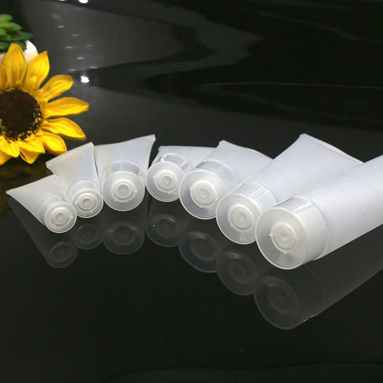 Facial Cleanser Hand Cream Cosmetic Bottle With Screw Flip Cap soft tube squeeze bottle with flip top cap