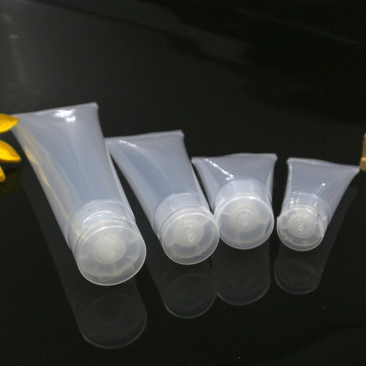 Facial Cleanser Hand Cream Cosmetic Bottle With Screw Flip Cap soft tube squeeze bottle with flip top cap