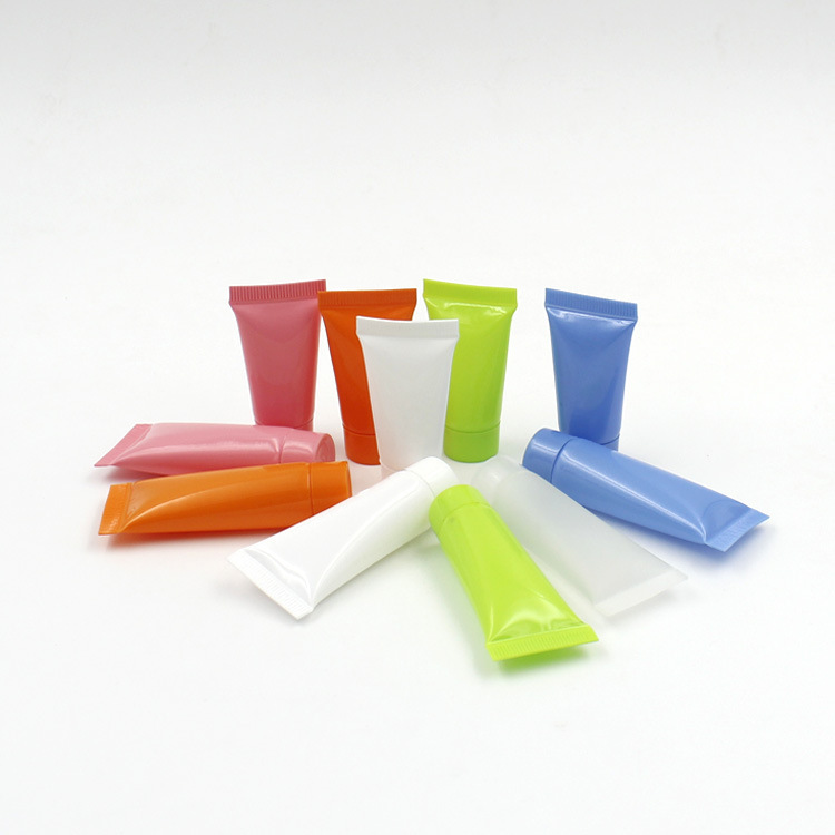 Facial Cleanser Hand Cream Cosmetic Bottle With Screw Flip Cap soft tube squeeze bottle with flip top cap