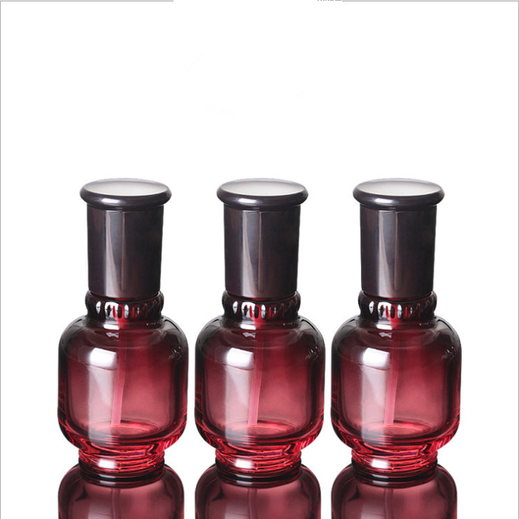 Facial Skin Essence Glass Bottle Package