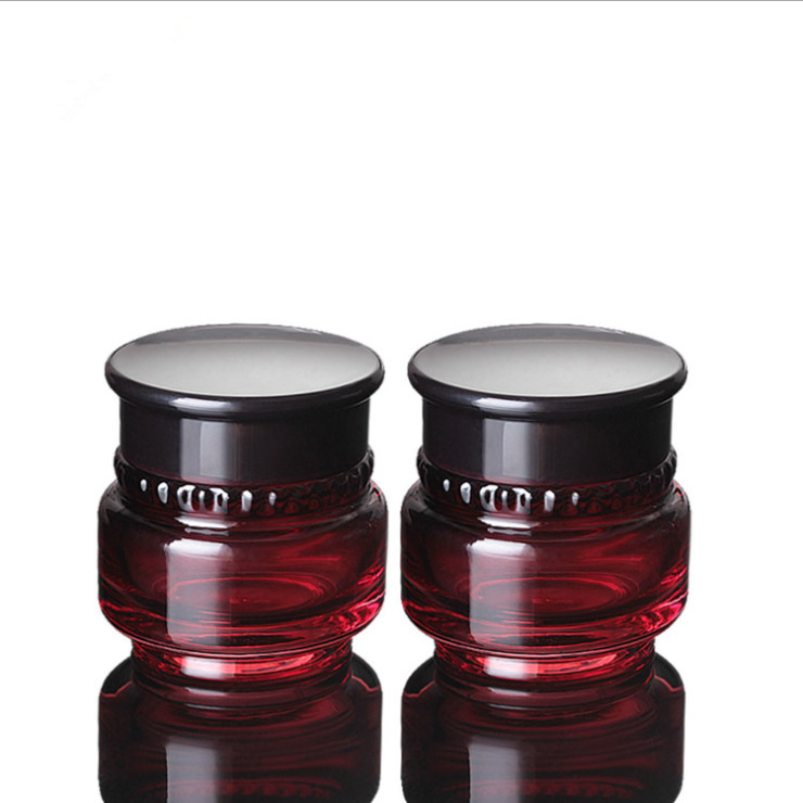 Facial Skin Essence Glass Bottle Package