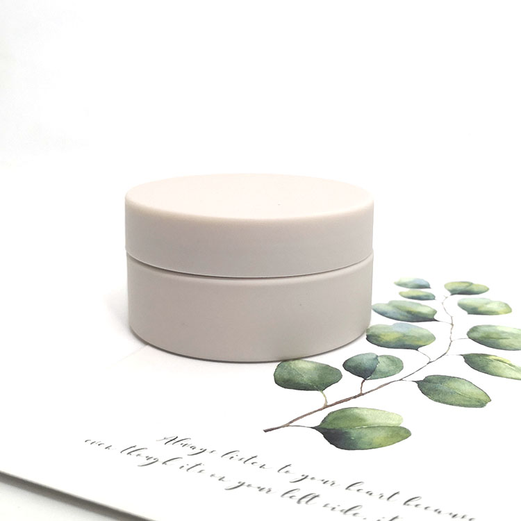 Facial scrub PET container 2 oz plastic cosmetic jars for skin care packaging