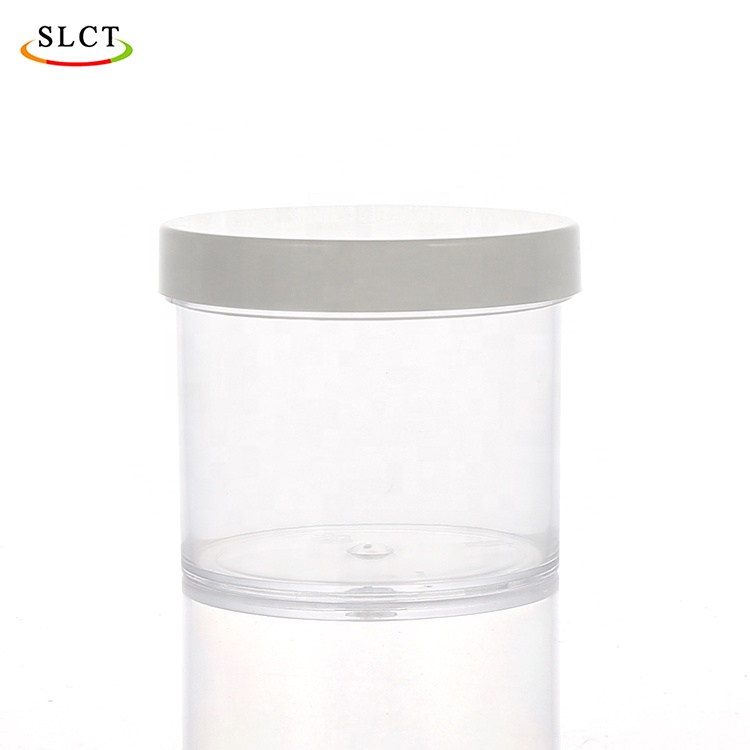 Factory 150ml 5oz White Lid Plastic Jar for Slime Container