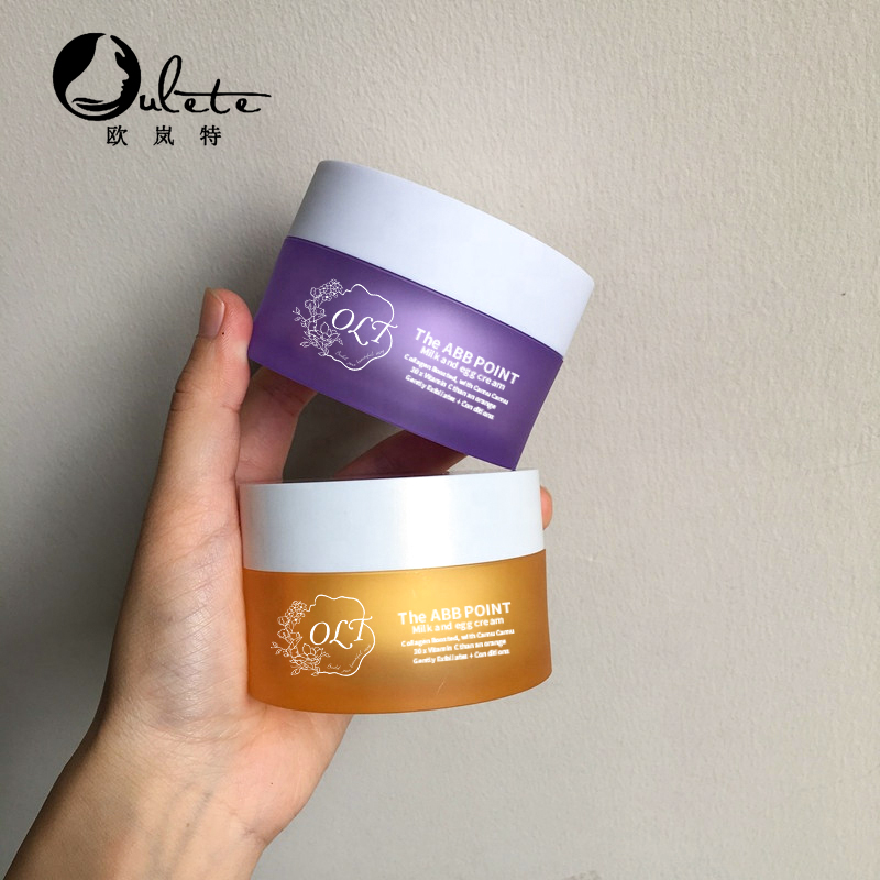 Factory 30ml cosmetic double wall empty face cream jars 50ml acrylic jar