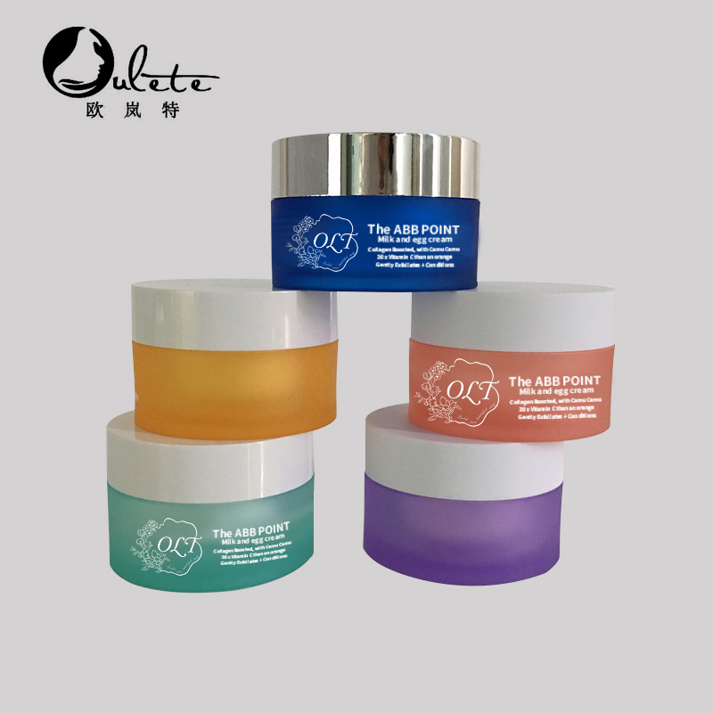 Factory 30ml cosmetic double wall empty face cream jars 50ml acrylic jar