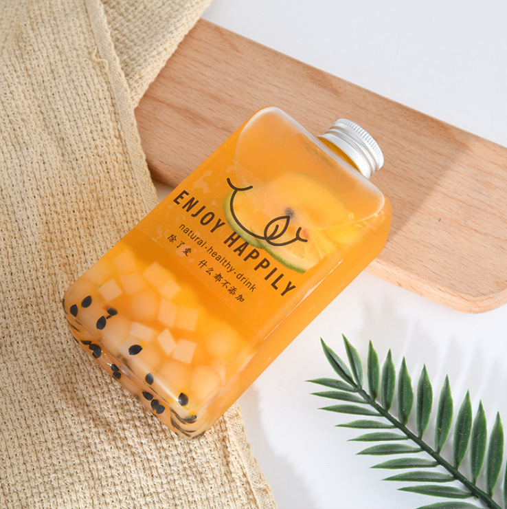 Factory 350ml 500ml Cold Brew Coffee Plastic Bottle Drink Bottle Milk Bottle