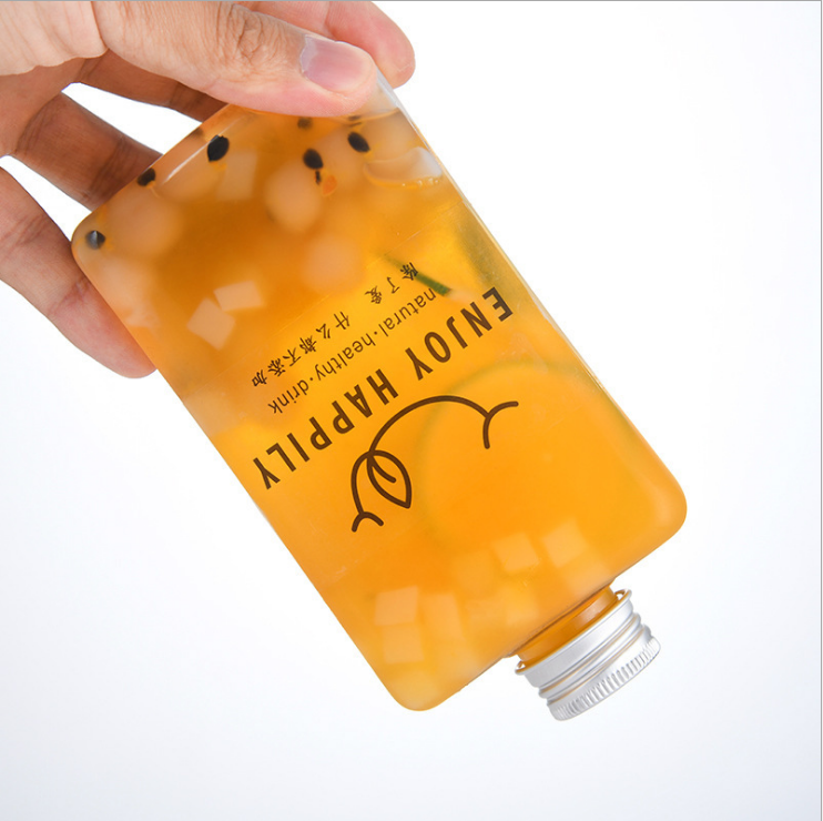 Factory 350ml 500ml Cold Brew Coffee Plastic Bottle Drink Bottle Milk Bottle