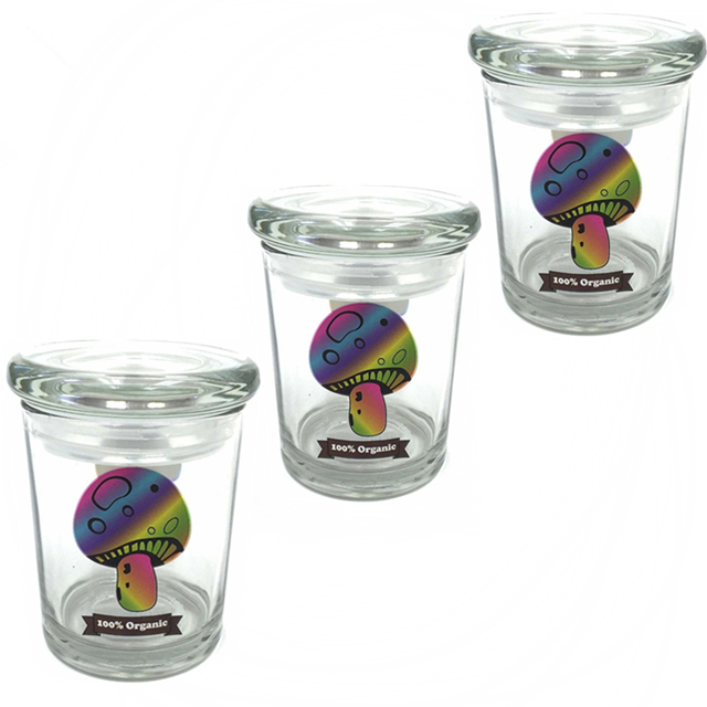 Factory 50ml 180ml 330ml 420ml air tight case silicone gasket for food container glass weed stash jar