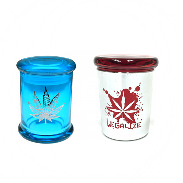 Factory 50ml 180ml 330ml 420ml air tight case silicone gasket for food container glass weed stash jar