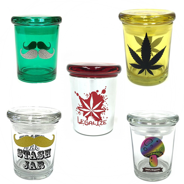 Factory 50ml 180ml 330ml 420ml air tight case silicone gasket for food container glass weed stash jar